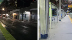 Calgary Transit has recently upgraded the lighting on all CTrain platforms from Downtown West/Kerby to City Hall to improve visibility for customers and security staff.