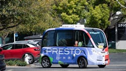 CCTA's PRESTO shuttle CCTA's PRESTO shuttle