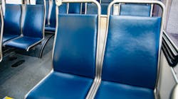 DART is replacing nearly 34,000 fabric seat cushions and backs on its bus fleet with vinyl-covered ones. DART is replacing nearly 34,000 fabric seat cushions and backs on its bus fleet with vinyl-covered ones.