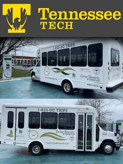 Phoenix Motorcars delivered an all-electric, zero-emission Z400 shuttle bus to UCHRA in partnership with Tennessee Technological University.