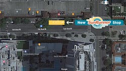 New SunRunner Stop Google Map
