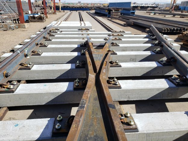 The special track work component to be installed during the disruption.