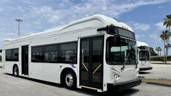 The Tampa International Airport has received four new electric buses. The Tampa International Airport has received four new electric buses.