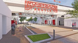 A rendering of the future Argyle Station that will be rebuilt as part of Stage B of the Lawrence to Bryn Mawr Modernization Project that will begin this summer. A rendering of the future Argyle Station that will be rebuilt as part of Stage B of the Lawrence to Bryn Mawr Modernization Project that will begin this summer.