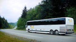 BC Bus launched in 2018 after Greyhound ceased operations in the norther part of British Columbia. BC Bus launched in 2018 after Greyhound ceased operations in the norther part of British Columbia.