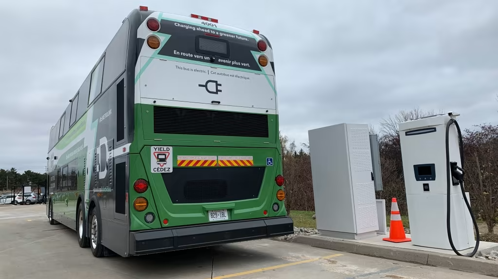 Two electric buses are starting service on various GO Transit lines to inform Metrolinx's larger strategy to transition its bus fleet to zero-emission vehicles.