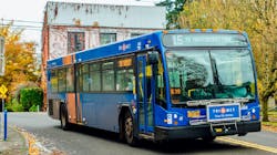 TriMet Line 15 bus. TriMet Line 15 bus.