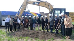 Metro Transit held a ceremonial groundbreaking for the Metro B Line bus rapid transit project, which will begin serving customers in 2024.