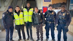 Members of Metro Transit's security team. Members of Metro Transit's security team.