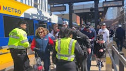 Metro Transit&apos;s quarterly update on its Safety &amp; Security Plan shows it succeeded in increasing the number of security personnel at stations, but also notes their ranks are stretched thin and will continue active recruitment.