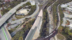 North Portal aerial view