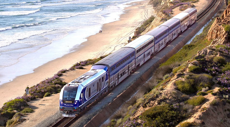 Metrolink and Pacific Surfliner passenger trains resumed service May 27 through San Clemente following emergency slope stabilization repairs on the slope below Casa Romantica Cultural Center.