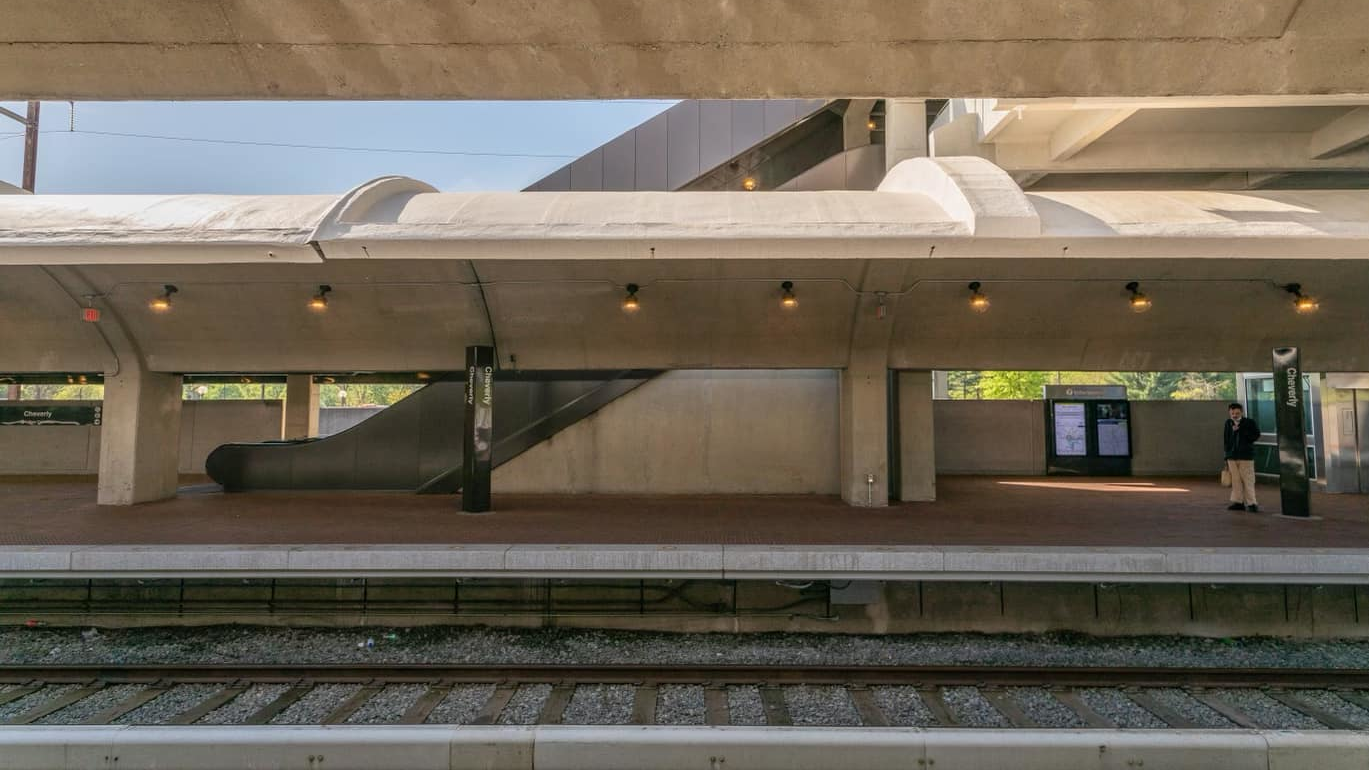 WMATA Orange Line trains could only use a single track between from outside Stadium-Armory to Cheverly during a 10-day construction project.