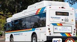 Sonoma County Transit bus.