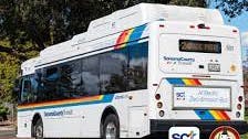 Sonoma County Transit bus.