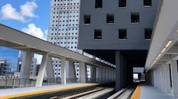SFRTA has begun testing Tri-Rail equipment and train SFRTA personnel on the FEC Railway tracks in preparation for the anticipated start of Tri-Rail service directly into Downtown Miami. SFRTA has begun testing Tri-Rail equipment and train SFRTA personnel on the FEC Railway tracks in preparation for the anticipated start of Tri-Rail service directly into Downtown Miami.