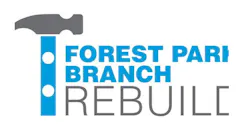CTA's Forest Park Branch Rebuild graphic.