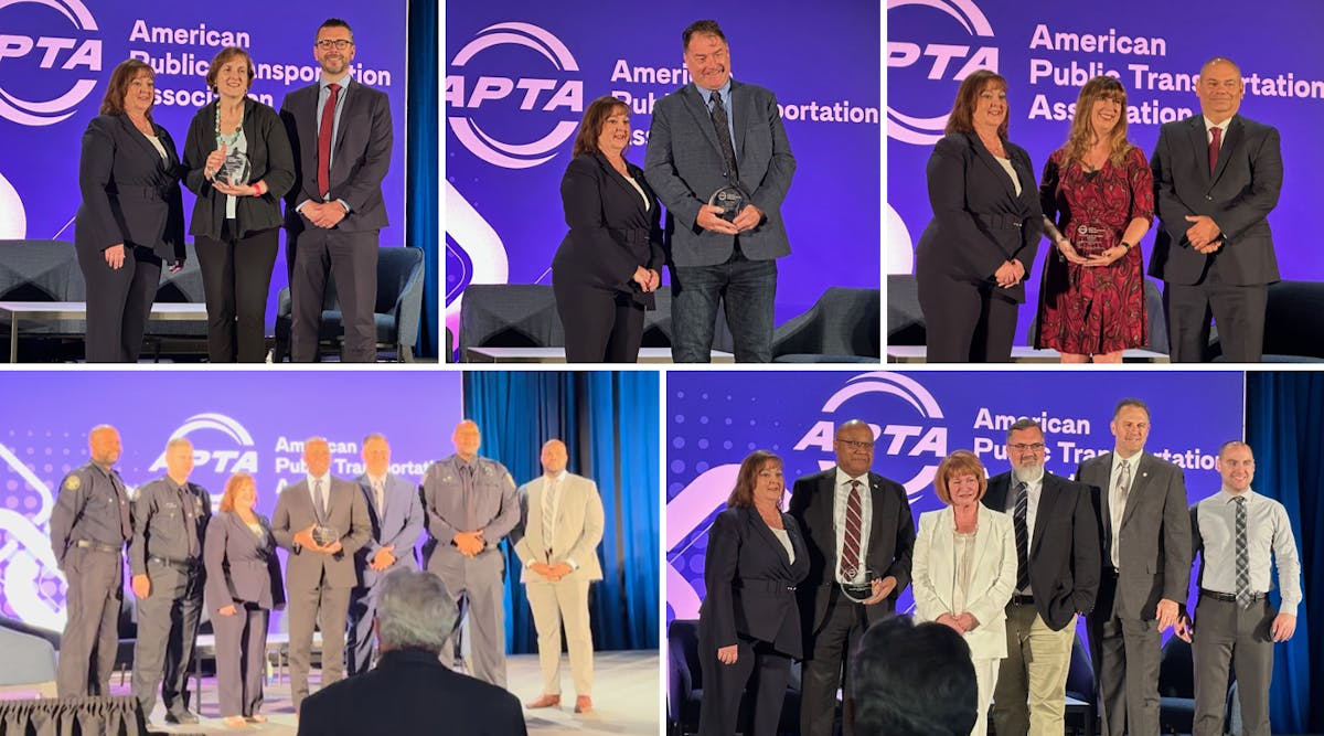 APTA recognized its 2023 Rail Safety, Security and Emergency Management Awards winners at its Rail Conference that was held in Pittsburgh, Pa.