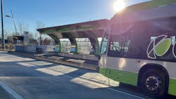Image: Cedar Street CTfastrak Station. Connecticut Department of Transportation was one of six grant recipients to receive federal funding to support its transit automation program along the CTfastrak BRT corridor.