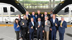 Mayors from Brightline’s station cities in Miami, Aventura, Boca Raton, West Palm Beach and Orlando gathered to celebrate the Orlando station with a conversation focused on the future impact of connecting the state of Florida with intercity passenger rail. Mayors from Brightline’s station cities in Miami, Aventura, Boca Raton, West Palm Beach and Orlando gathered to celebrate the Orlando station with a conversation focused on the future impact of connecting the state of Florida with intercity passenger rail.