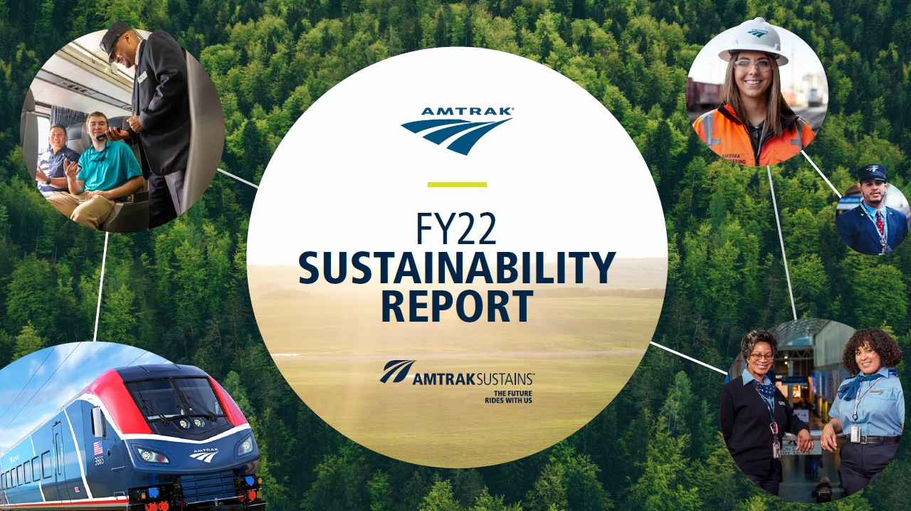 Amtrak Releases FY22 Sustainability Report | Mass Transit