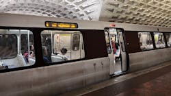 WMATA Yellow Line trains. WMATA Yellow Line trains.