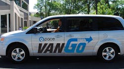 The (CTA is partnering with Pace on its new VanGo pilot program.