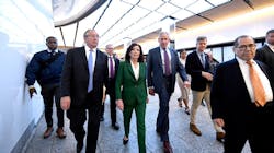 Governor Kathy Hochul, MTA Chair & CEO Janno Lieber, Rep. Jerrold Nadler, and Amtrak Chair Tony Coscia at Penn Station on Monday, Jun 26, 2023 where they announced the plan to modernize the station was moving into preliminary design. Governor Kathy Hochul, MTA Chair & CEO Janno Lieber, Rep. Jerrold Nadler, and Amtrak Chair Tony Coscia at Penn Station on Monday, Jun 26, 2023 where they announced the plan to modernize the station was moving into preliminary design.