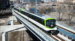 REM trains began test runs in late June along the South Branch of the project.