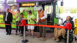 Akron Metro launched the redesign of fixed-route services as the Reimagined Network with a ribbon cutting on June 4. Akron Metro launched the redesign of fixed-route services as the Reimagined Network with a ribbon cutting on June 4.