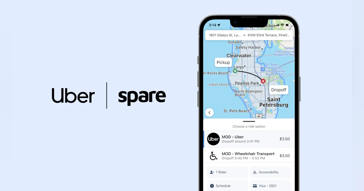 Uber Transit Service Spare and Uber team up to grow transit on-demand transit platforms ...