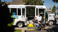 In partnership with COOP Taxi Laval and Chartrand Inc., credit and debit card payment is now accepted on all STL paratransit vehicles. In partnership with COOP Taxi Laval and Chartrand Inc., credit and debit card payment is now accepted on all STL paratransit vehicles.