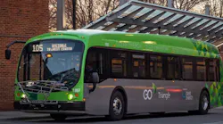 GoTriangle's electric bus