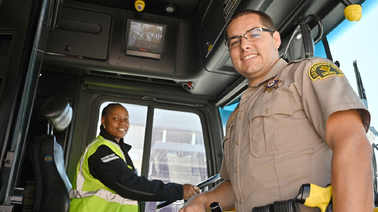 VVTA and the San Bernardino County Sheriff Department are teaming up to enhance safety of passengers and drivers.
