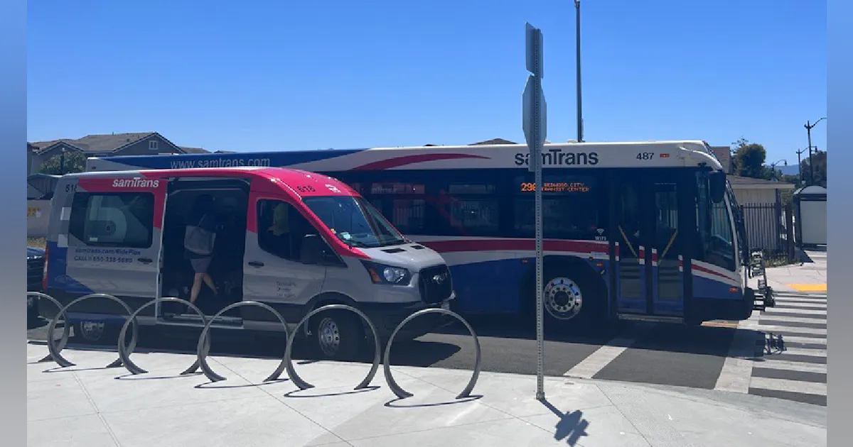Samtrans 817 Transdev, SamTrans launch microtransit service | Mass Transit