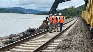 MTA Metro-North Railroad has begun partial restoration of train service on the Hudson Line due to storm damage.