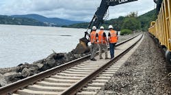 MTA Metro-North Railroad has begun partial restoration of train service on the Hudson Line due to storm damage. MTA Metro-North Railroad has begun partial restoration of train service on the Hudson Line due to storm damage.