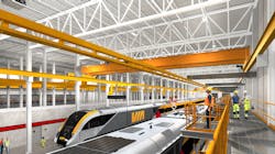 VIA Rail Canada has broken ground on construction on its Toronto Maintenance Center. VIA Rail Canada has broken ground on construction on its Toronto Maintenance Center.