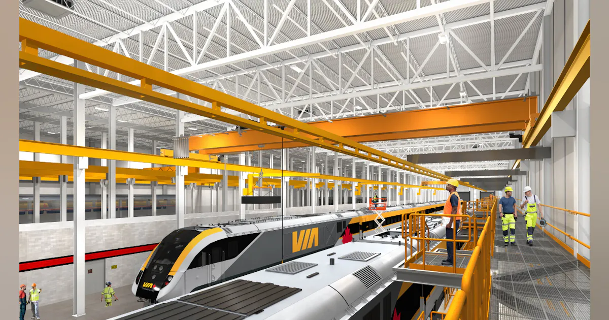 Via Rari VIA Rail Canada breaks ground on construction of Toronto Maintenance ...