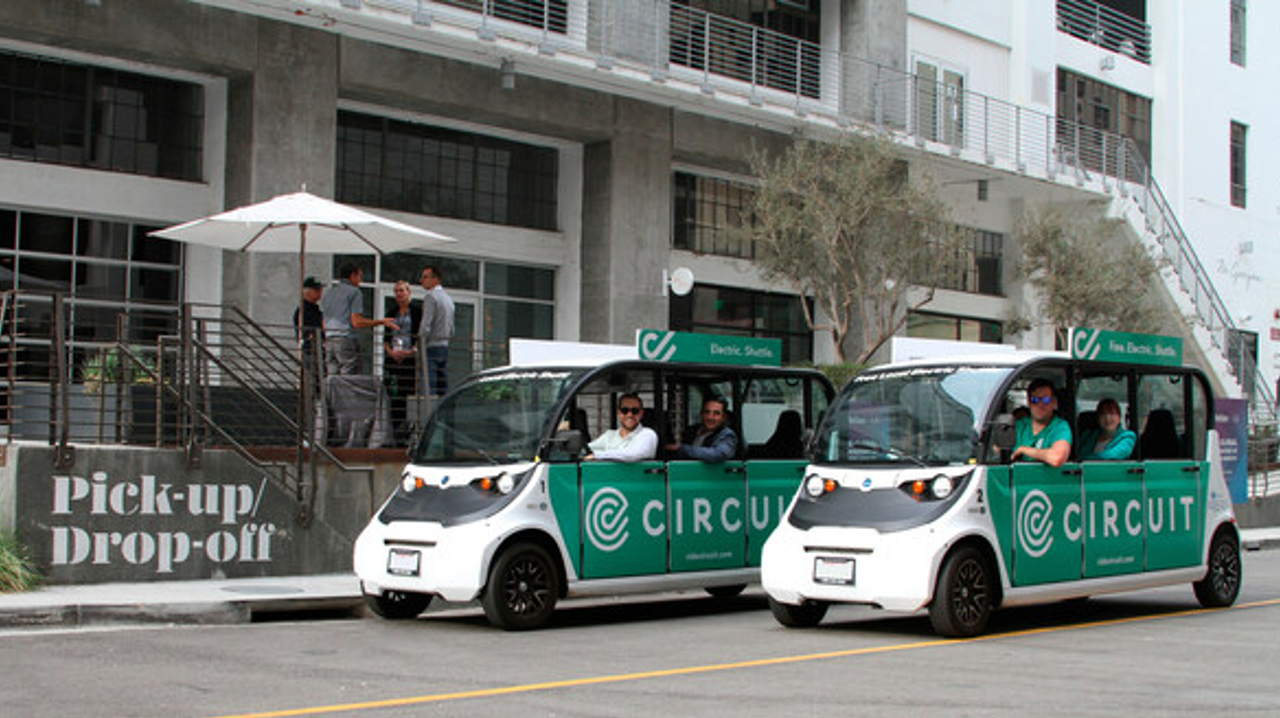 Circuit has launched an on-demand electric shuttle service in southwest Washington, D.C.'s MID.