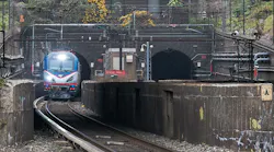 The existing Hudson Tunnels.