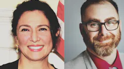 Nora Friend (left) and Russ Arnold (right)