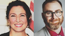 Nora Friend (left) and Russ Arnold (right) Nora Friend (left) and Russ Arnold (right)