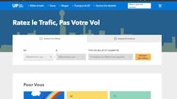 New mobile-optimized homepage at upexpress.com. New mobile-optimized homepage at upexpress.com.