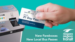 New fareboxes Niagara Region Transit graphic. New fareboxes Niagara Region Transit graphic.