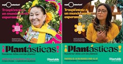The Exploratorium advertisements for ¡Plantásticas!, written in Spanish. The ads feature Maya elder and plant enthusiast Doña Maria Ávila Vera (left) and Los Angeles artist Andi Xoch (right). The Exploratorium advertisements for ¡Plantásticas!, written in Spanish. The ads feature Maya elder and plant enthusiast Doña Maria Ávila Vera (left) and Los Angeles artist Andi Xoch (right).