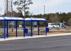 Tolar Manufacturing Company has delivered 12 Niagara Series bus shelters to the city of Jacksonville, N.C.