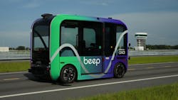 This marks the U.K.-based Oxa’s first step into U.S. markets with Oxa’s autonomy software being installed in many of Beep's vehicles. This marks the U.K.-based Oxa’s first step into U.S. markets with Oxa’s autonomy software being installed in many of Beep's vehicles.