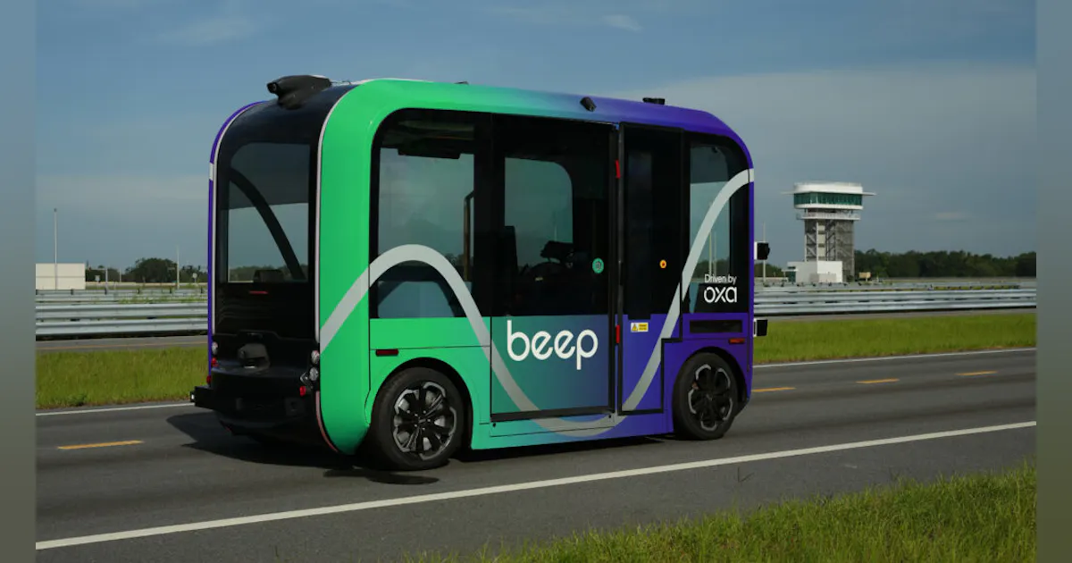 UK-based Oxa enters U.S. markets with Beep partnership UK-based Oxa enters U.S. markets with Beep partnership