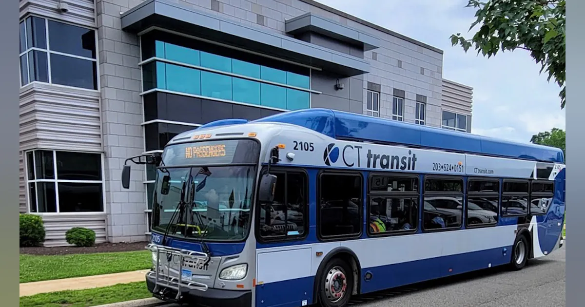 CTtransit battery electric buses return to service Mass Transit